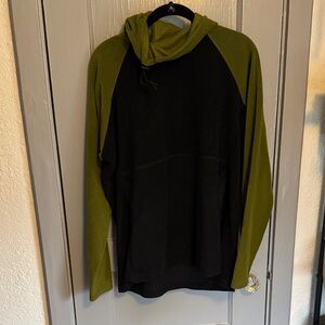 Melanzana Green and Black Hoodie